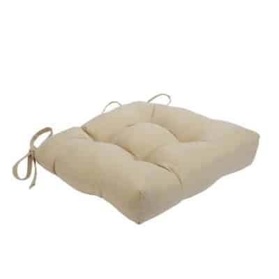 CHASE SOLID CHAIR CUSHION W/TIES 16X15X3" - Image 2